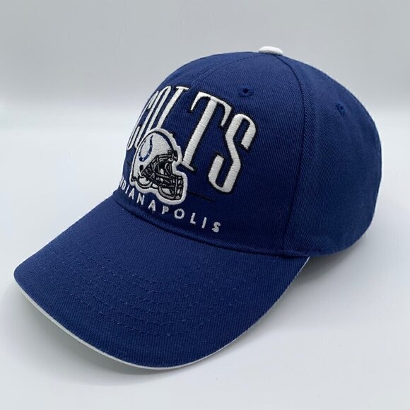 Indianapolis Colts NFL Blue Adjustable Strapback Hat - Picture 1 of 5